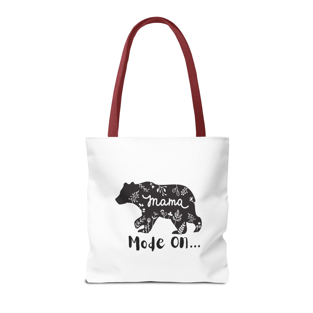 Mama Bear Tote Bag | Nature Inspired | Gift for Moms | AOP Design | Everyday Carry | Eco-Friendly Shopping Bag