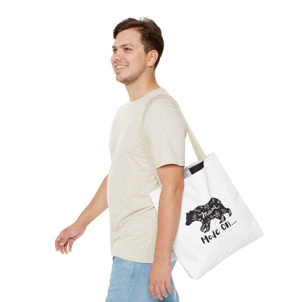 Mama Bear Tote Bag | Nature Inspired | Gift for Moms | AOP Design | Everyday Carry | Eco-Friendly Shopping Bag