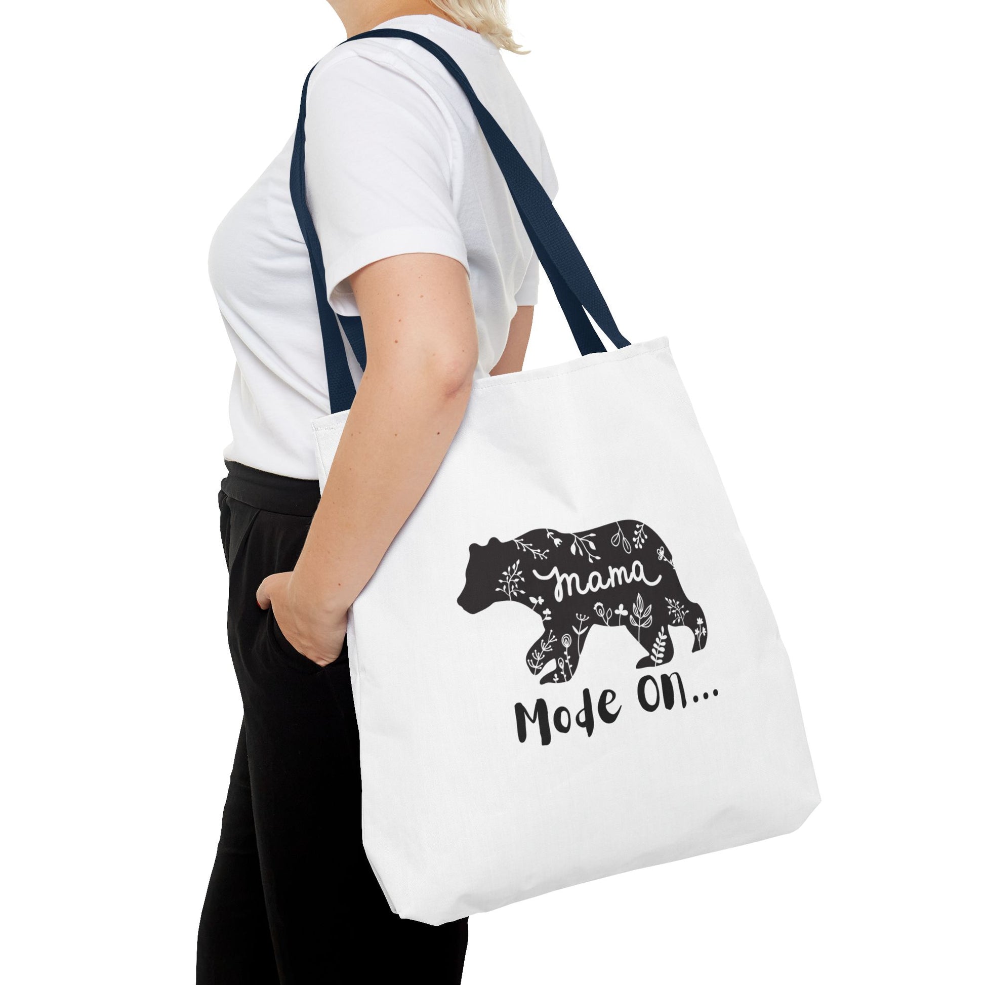 Mama Bear Tote Bag | Nature Inspired | Gift for Moms | AOP Design | Everyday Carry | Eco-Friendly Shopping Bag