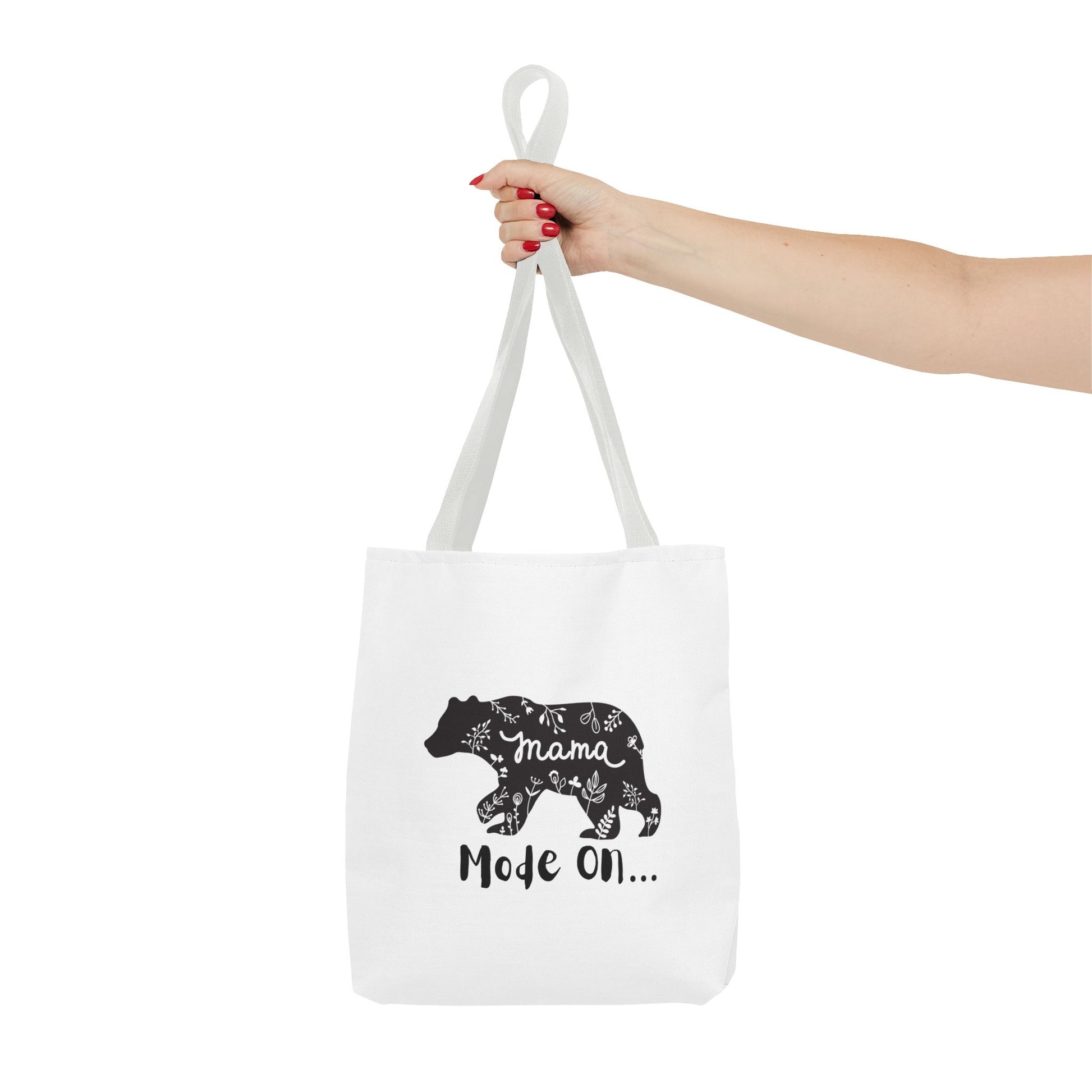 Mama Bear Tote Bag | Nature Inspired | Gift for Moms | AOP Design | Everyday Carry | Eco-Friendly Shopping Bag