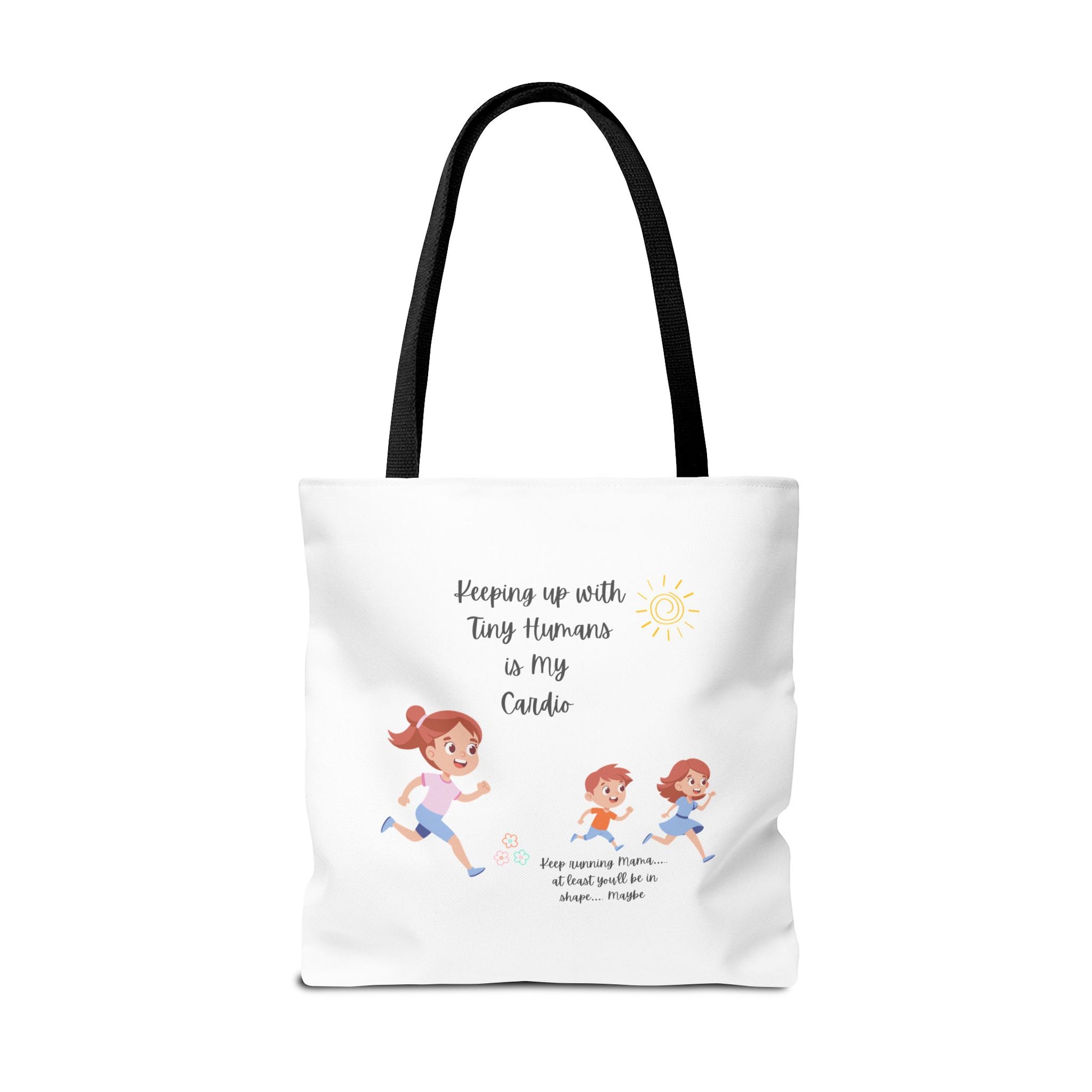 Motivational Tote Bag | Inspirational Gift for Moms | Gym Bag | Everyday Use | Running Tote | Fitness Lifestyle