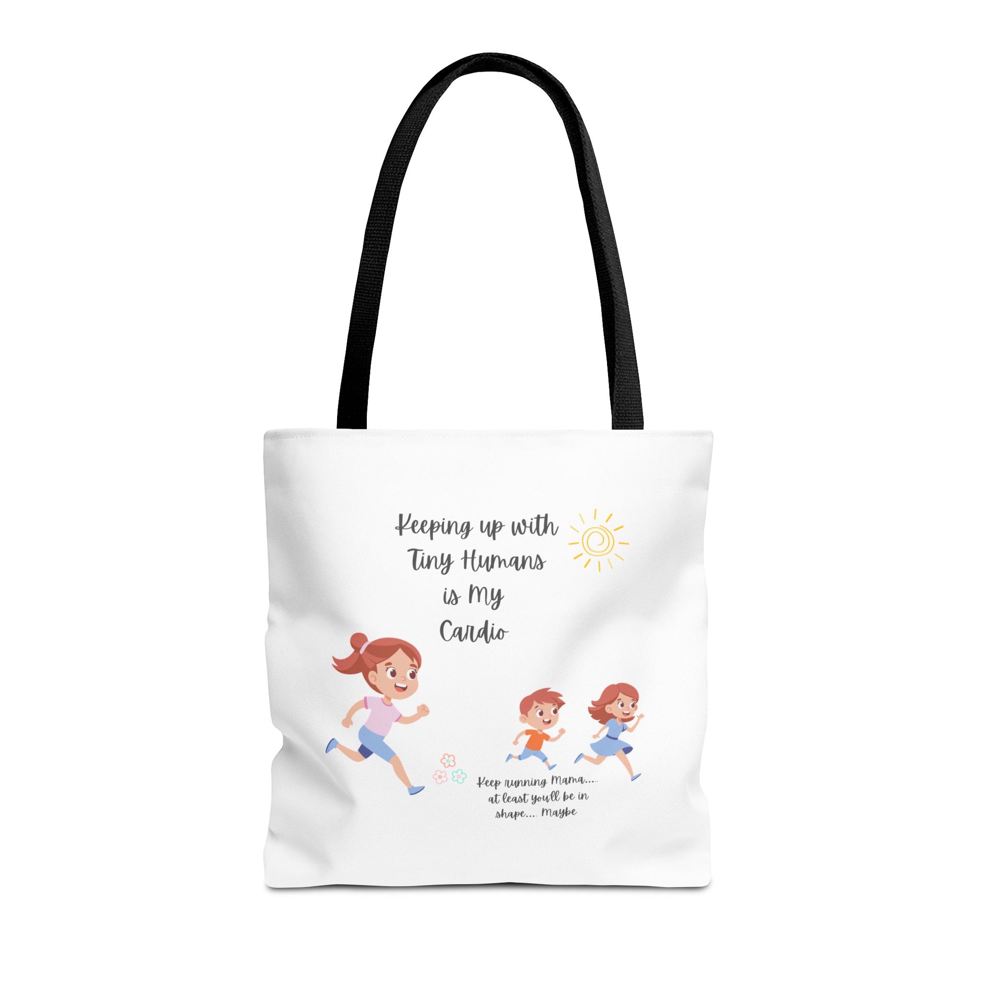 Motivational Tote Bag | Inspirational Gift for Moms | Gym Bag | Everyday Use | Running Tote | Fitness Lifestyle