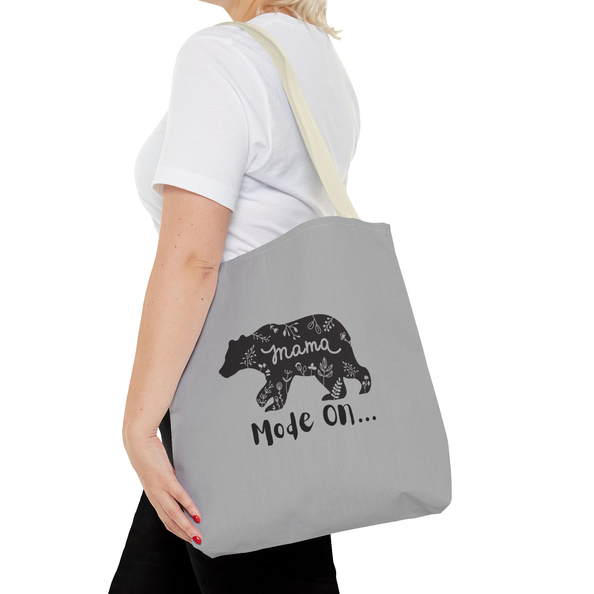 Mama Bear Tote Bag - Stylish Bag for Moms, Gift for Mothers Day, Everyday Use, Eco-Friendly, Customizable Design