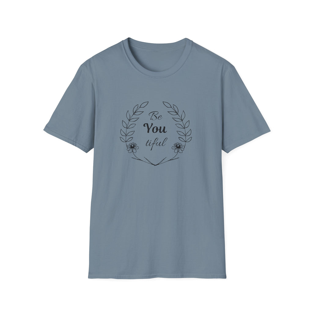 Unisex Softstyle T-Shirt - Be You, Feel Confident, Casual Wear, Gift for Friends, Self-Love Reminder, Summer Fashion