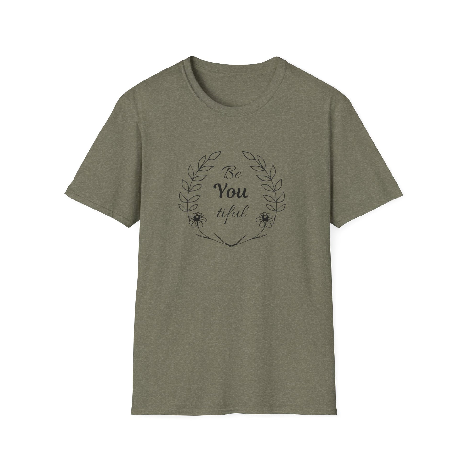 Unisex Softstyle T-Shirt - Be You, Feel Confident, Casual Wear, Gift for Friends, Self-Love Reminder, Summer Fashion