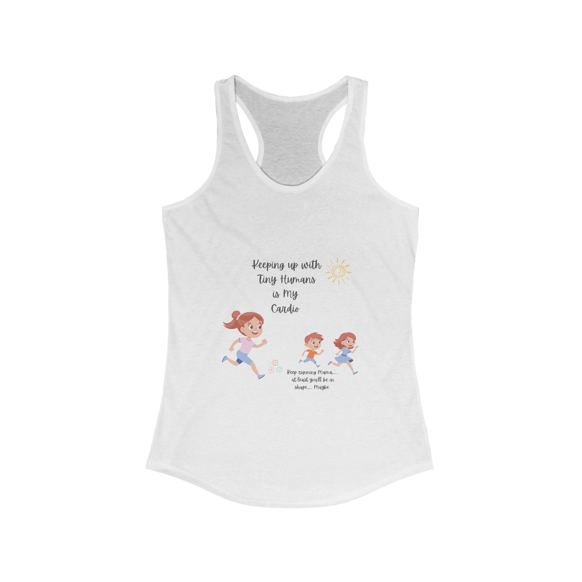 Motivational Workout Tank, Ideal for Fitness, Exercises, Summer Activities, Gifts for Her, Funny Tank Top with Cute Design
