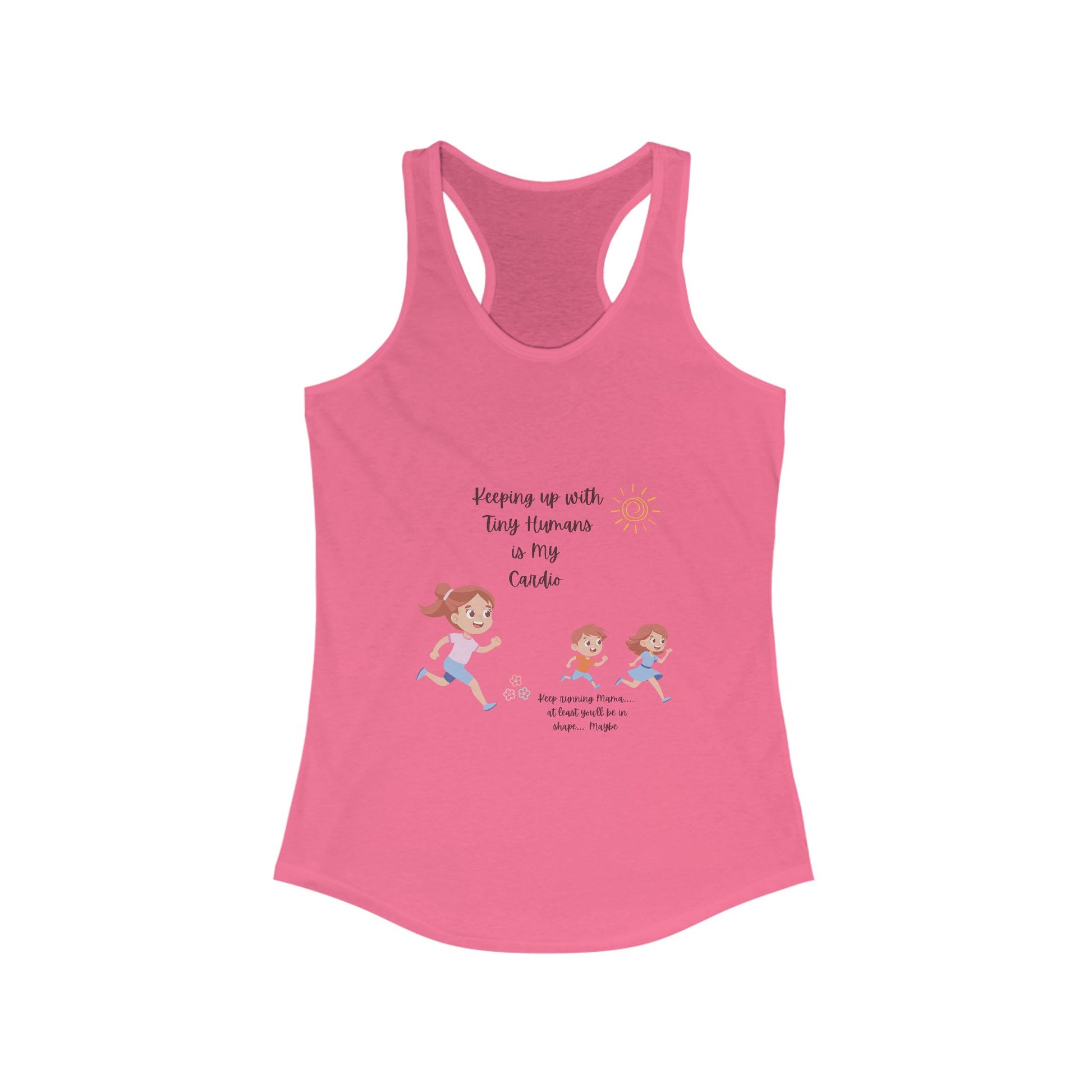 Motivational Workout Tank, Ideal for Fitness, Exercises, Summer Activities, Gifts for Her, Funny Tank Top with Cute Design