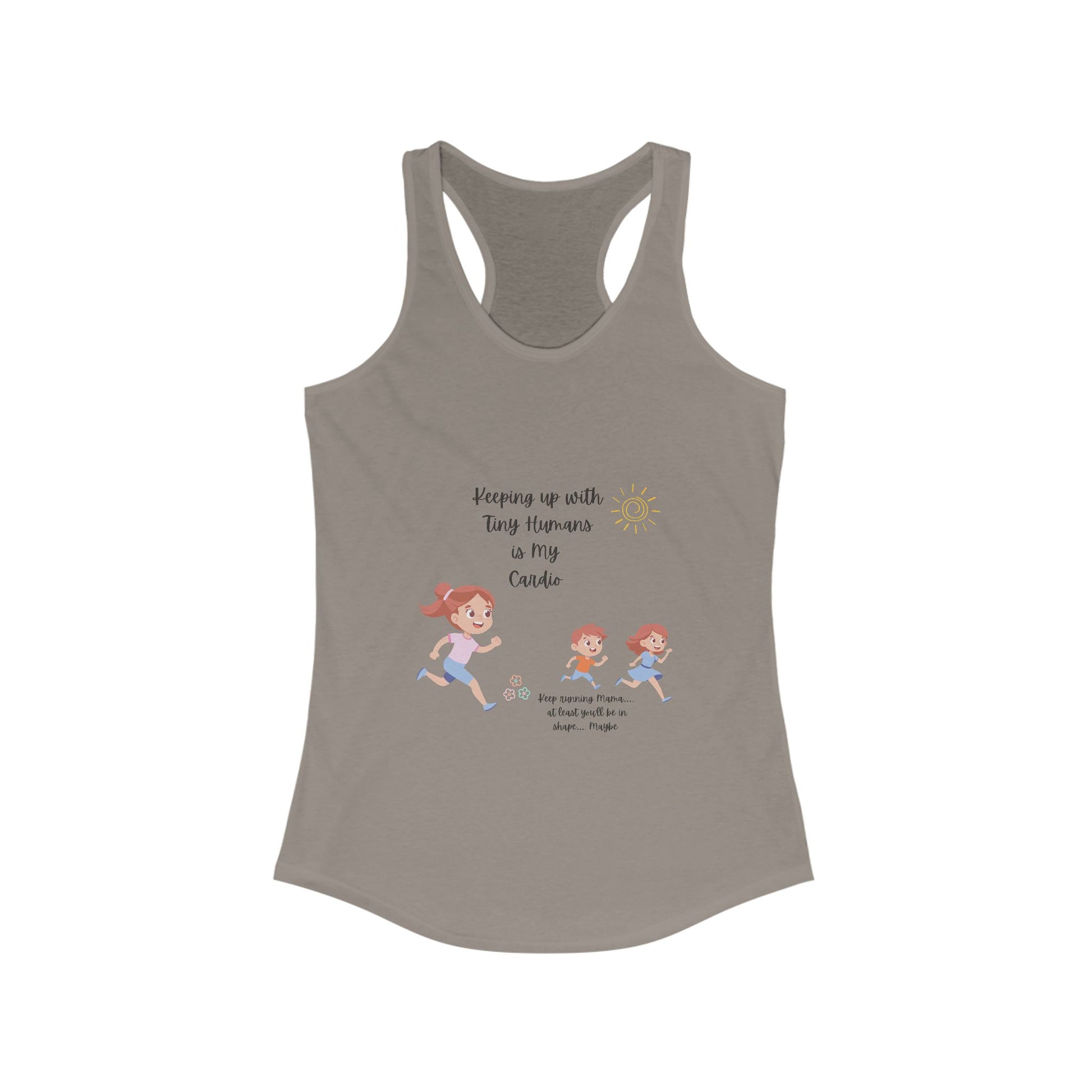 Motivational Workout Tank, Ideal for Fitness, Exercises, Summer Activities, Gifts for Her, Funny Tank Top with Cute Design