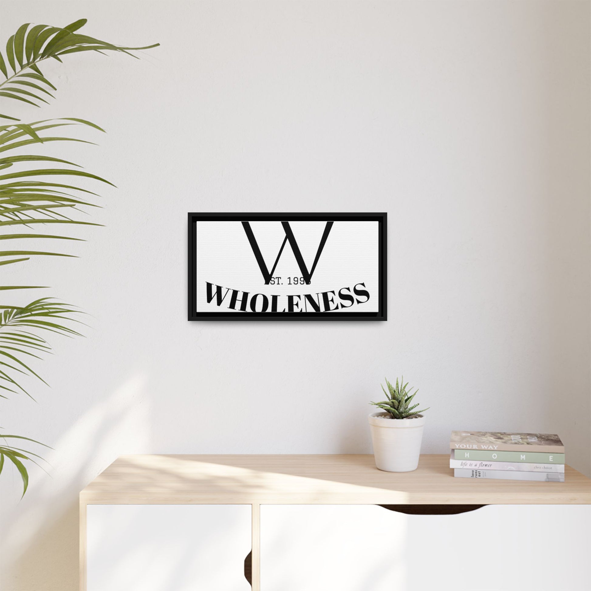 Framed Wall Art - Customizable Family name with established date Modern Home Decor, Gift for New Home