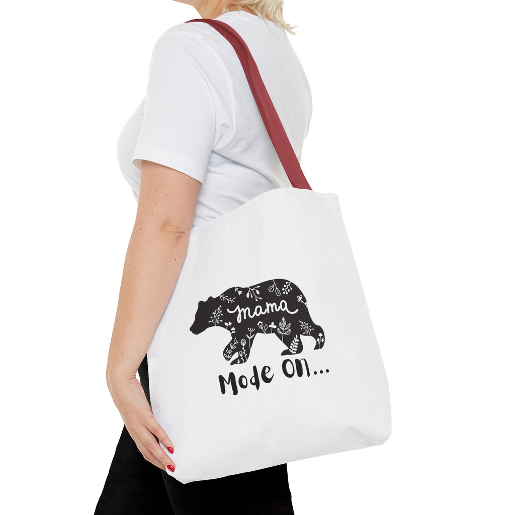 Mama Bear Tote Bag | Nature Inspired | Gift for Moms | AOP Design | Everyday Carry | Eco-Friendly Shopping Bag