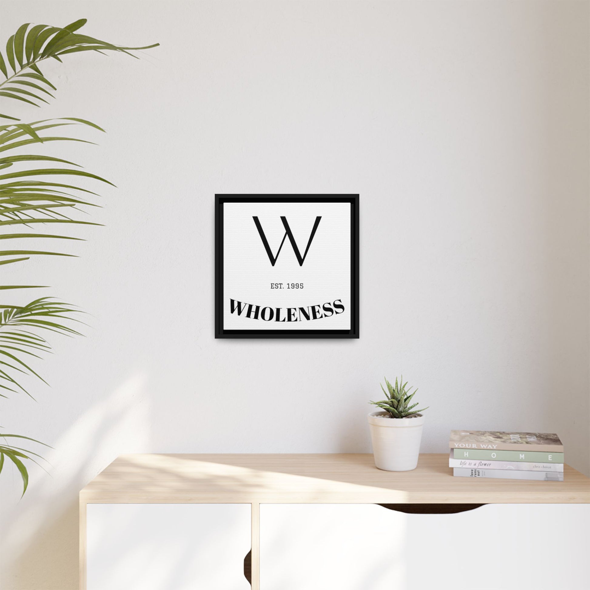 Framed Wall Art - Customizable Family name with established date Modern Home Decor, Gift for New Home