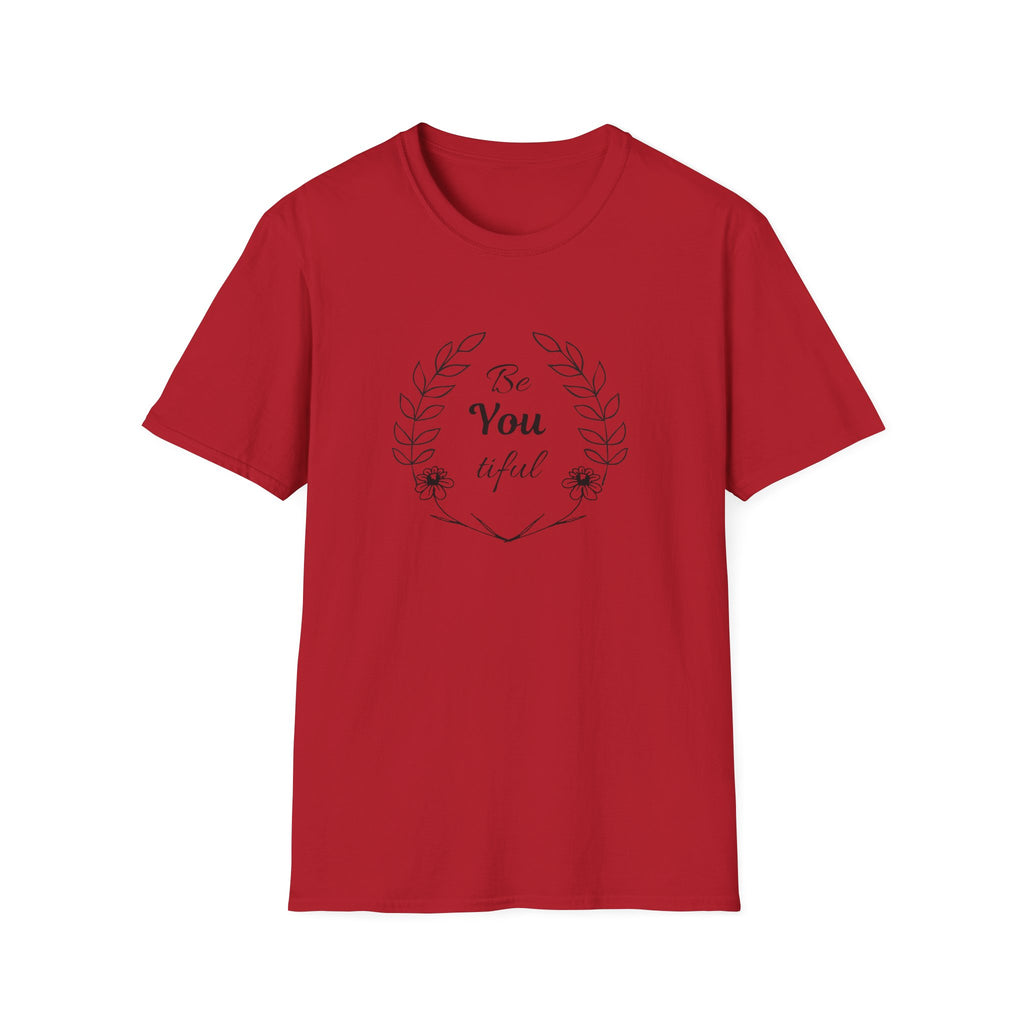 Unisex Softstyle T-Shirt - Be You, Feel Confident, Casual Wear, Gift for Friends, Self-Love Reminder, Summer Fashion