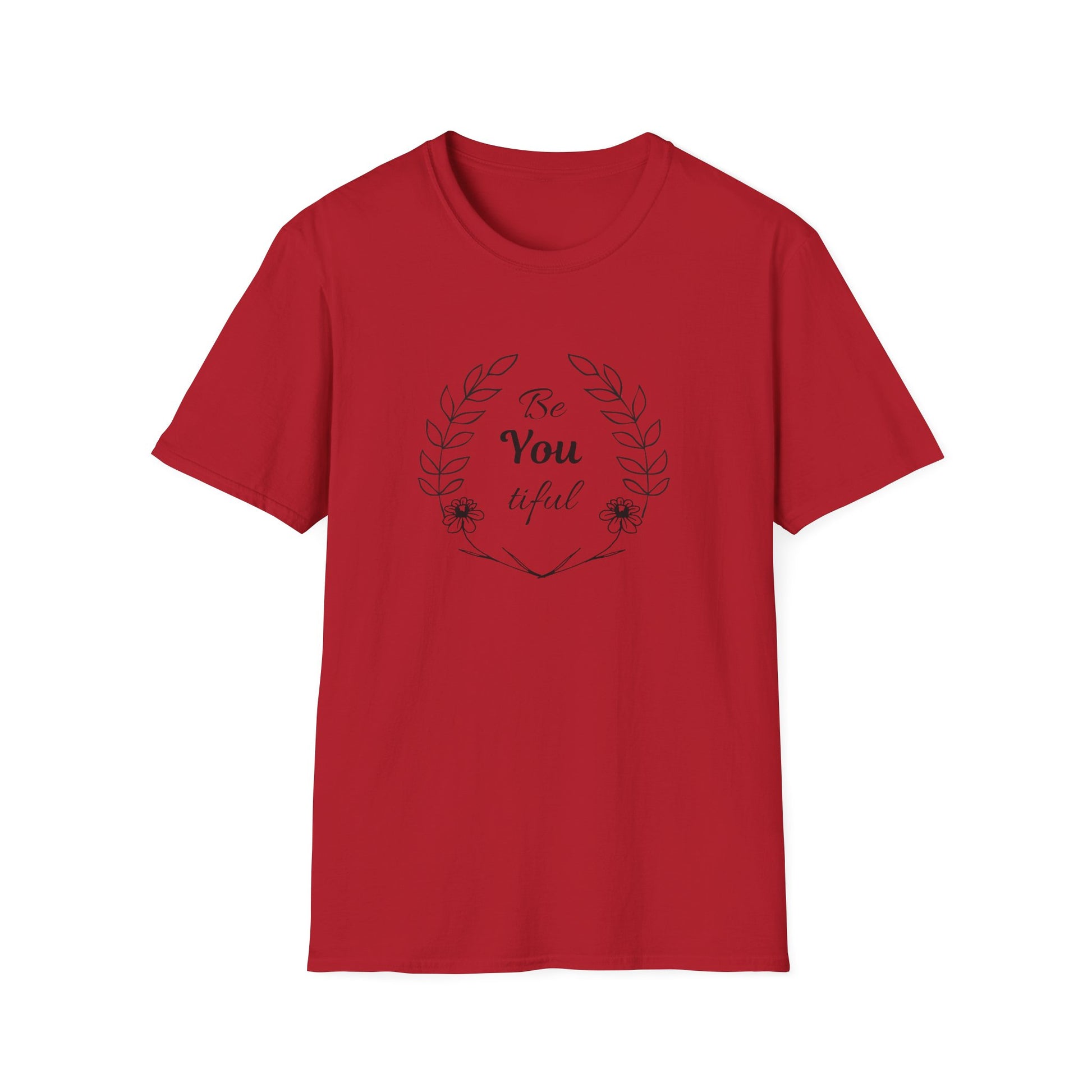 Unisex Softstyle T-Shirt - Be You, Feel Confident, Casual Wear, Gift for Friends, Self-Love Reminder, Summer Fashion
