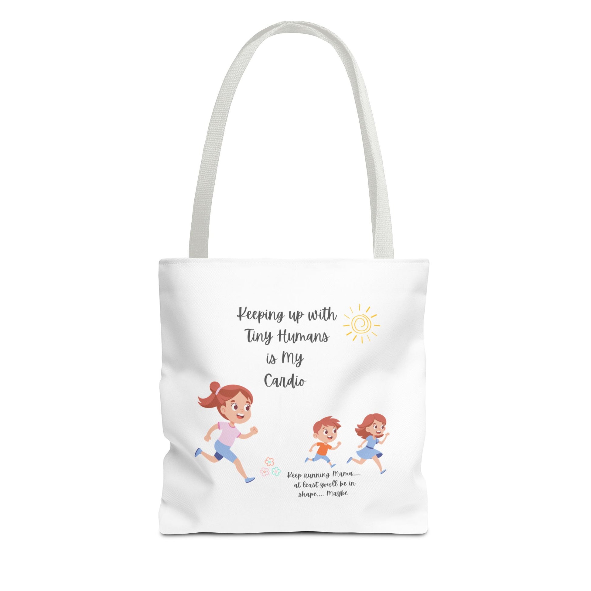 Motivational Tote Bag | Inspirational Gift for Moms | Gym Bag | Everyday Use | Running Tote | Fitness Lifestyle