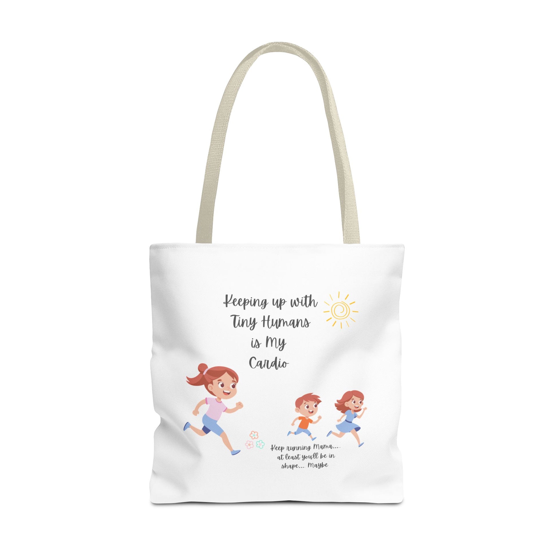 Motivational Tote Bag | Inspirational Gift for Moms | Gym Bag | Everyday Use | Running Tote | Fitness Lifestyle