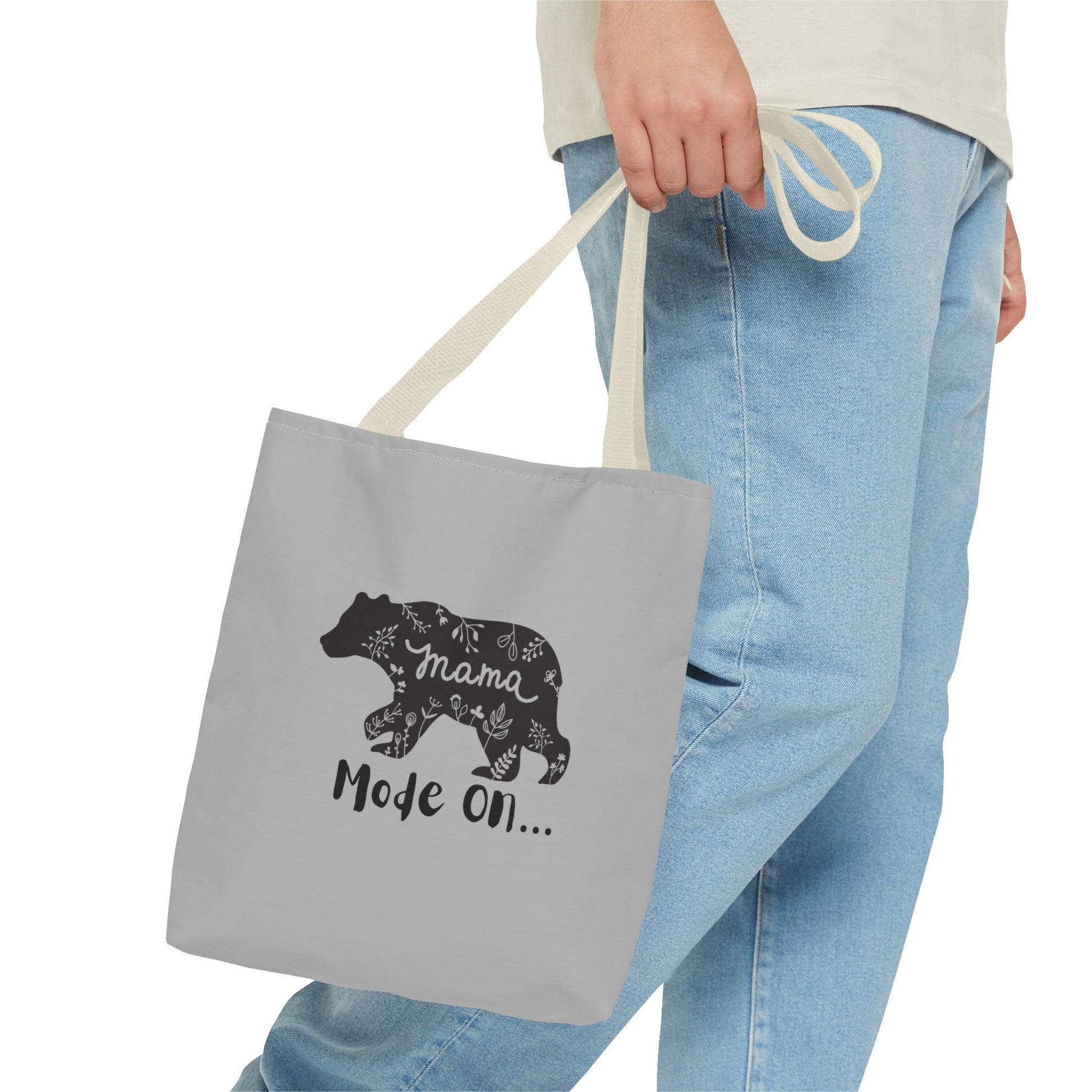 Mama Bear Tote Bag - Stylish Bag for Moms, Gift for Mothers Day, Everyday Use, Eco-Friendly, Customizable Design
