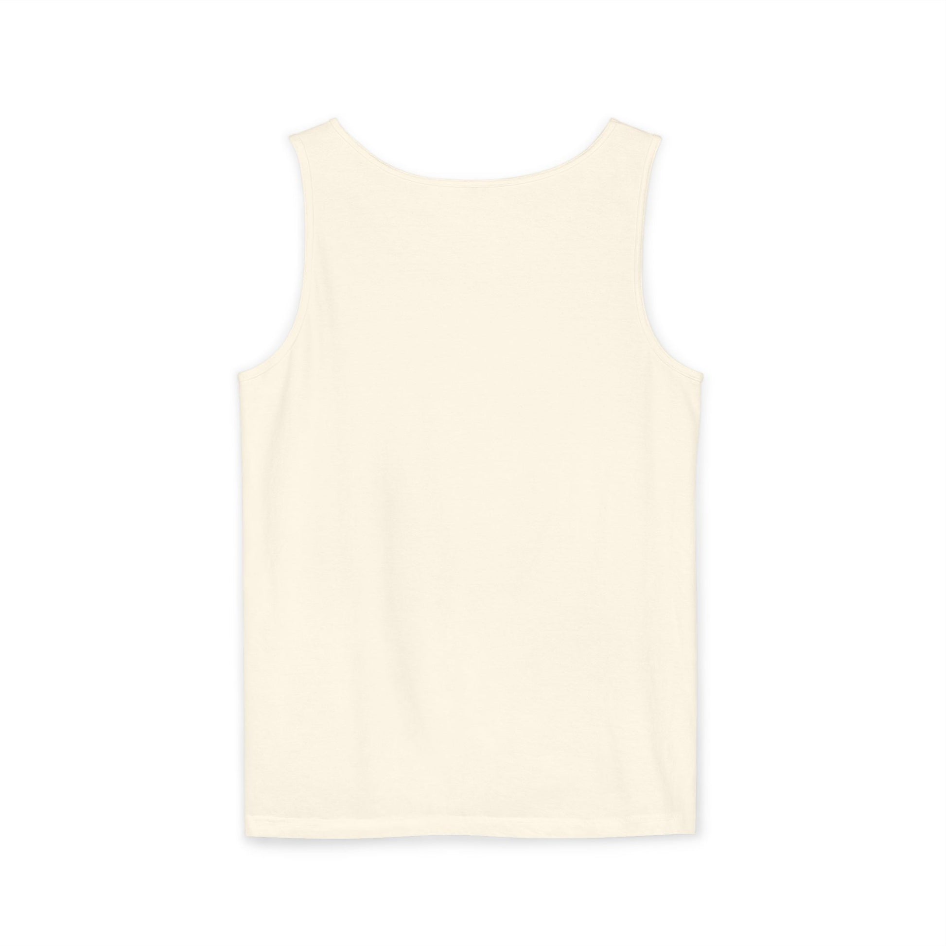 Coffee Lovers Garment-Dyed Tank Top, Perfect for Summer, Gifts for Coffee Enthusiasts, Relaxed Fit, Casual Wear, Inspirational Apparel
