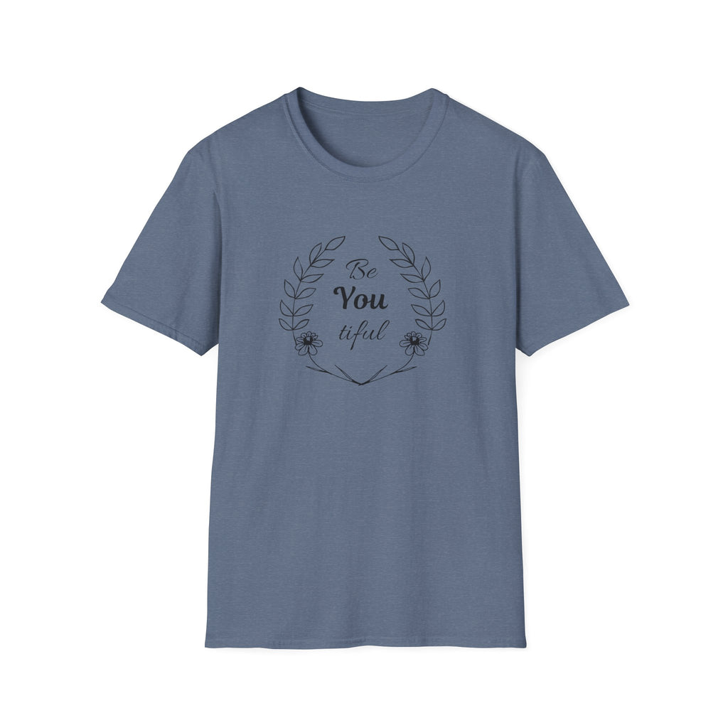 Unisex Softstyle T-Shirt - Be You, Feel Confident, Casual Wear, Gift for Friends, Self-Love Reminder, Summer Fashion