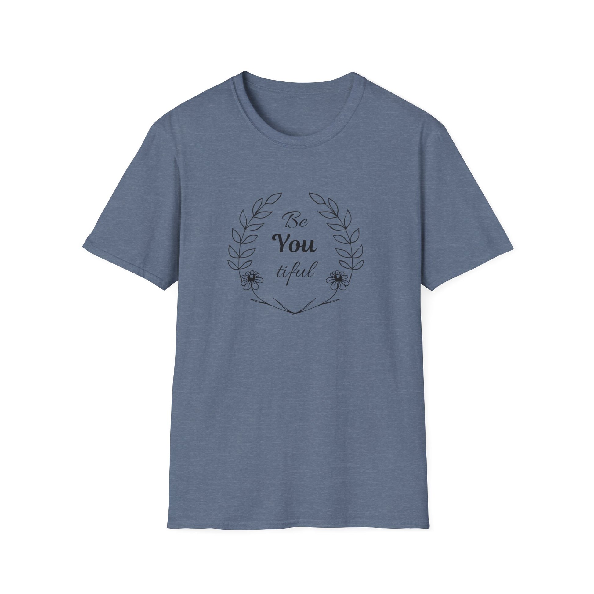 Unisex Softstyle T-Shirt - Be You, Feel Confident, Casual Wear, Gift for Friends, Self-Love Reminder, Summer Fashion