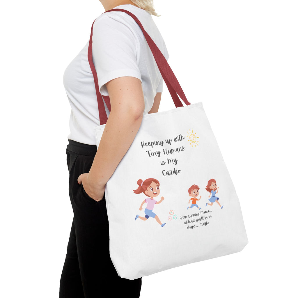 Motivational Tote Bag | Inspirational Gift for Moms | Gym Bag | Everyday Use | Running Tote | Fitness Lifestyle