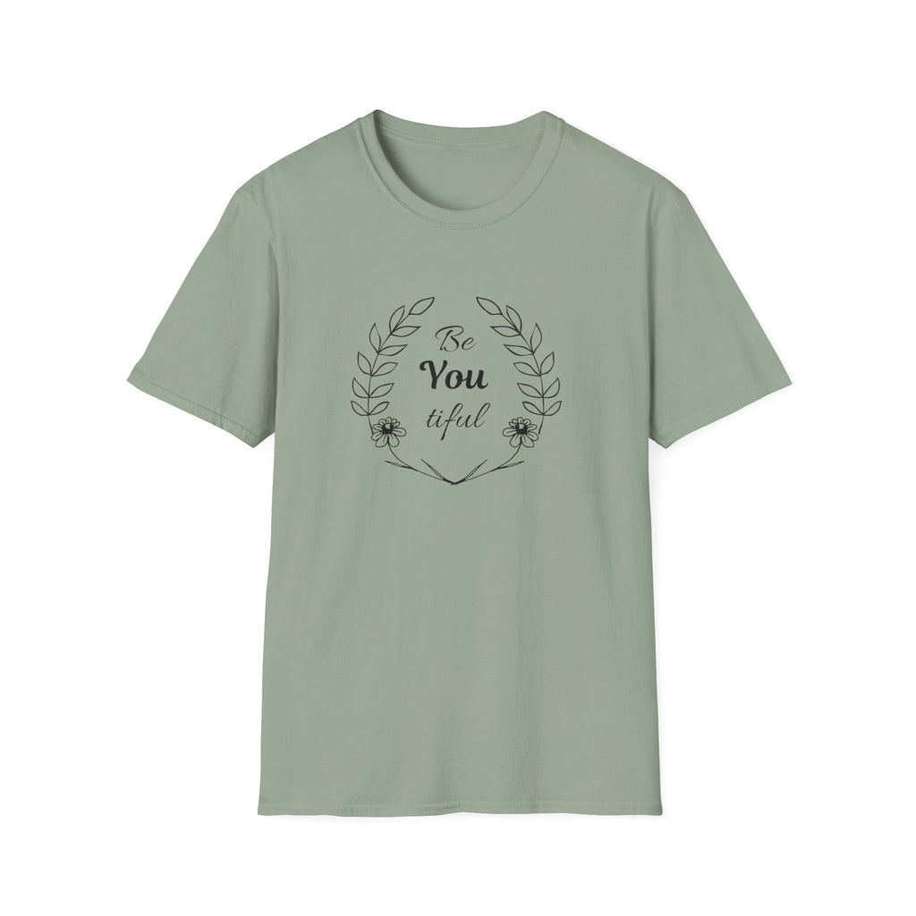 Unisex Softstyle T-Shirt - Be You, Feel Confident, Casual Wear, Gift for Friends, Self-Love Reminder, Summer Fashion