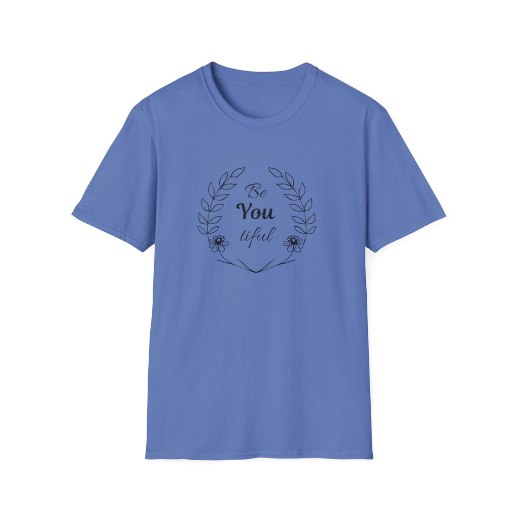 Unisex Softstyle T-Shirt - Be You, Feel Confident, Casual Wear, Gift for Friends, Self-Love Reminder, Summer Fashion
