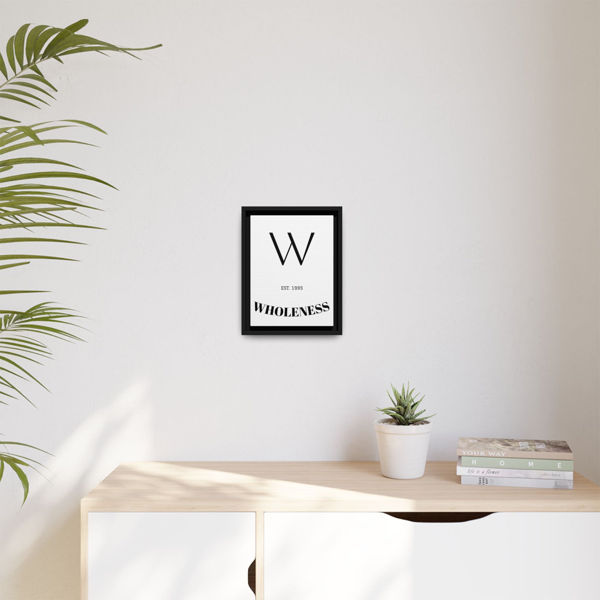 Framed Wall Art - Customizable Family name with established date Modern Home Decor, Gift for New Home