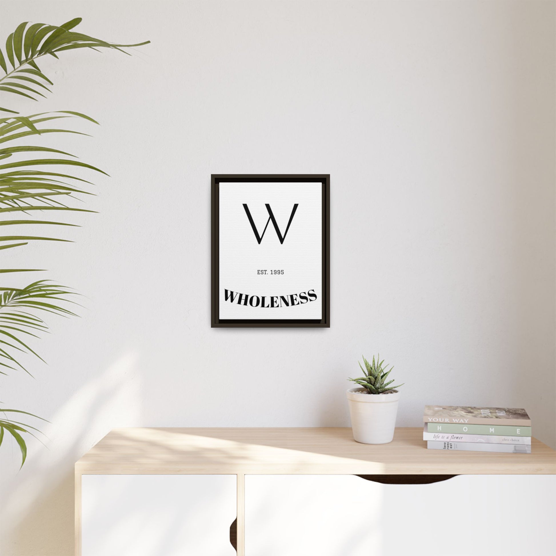 Framed Wall Art - Customizable Family name with established date Modern Home Decor, Gift for New Home