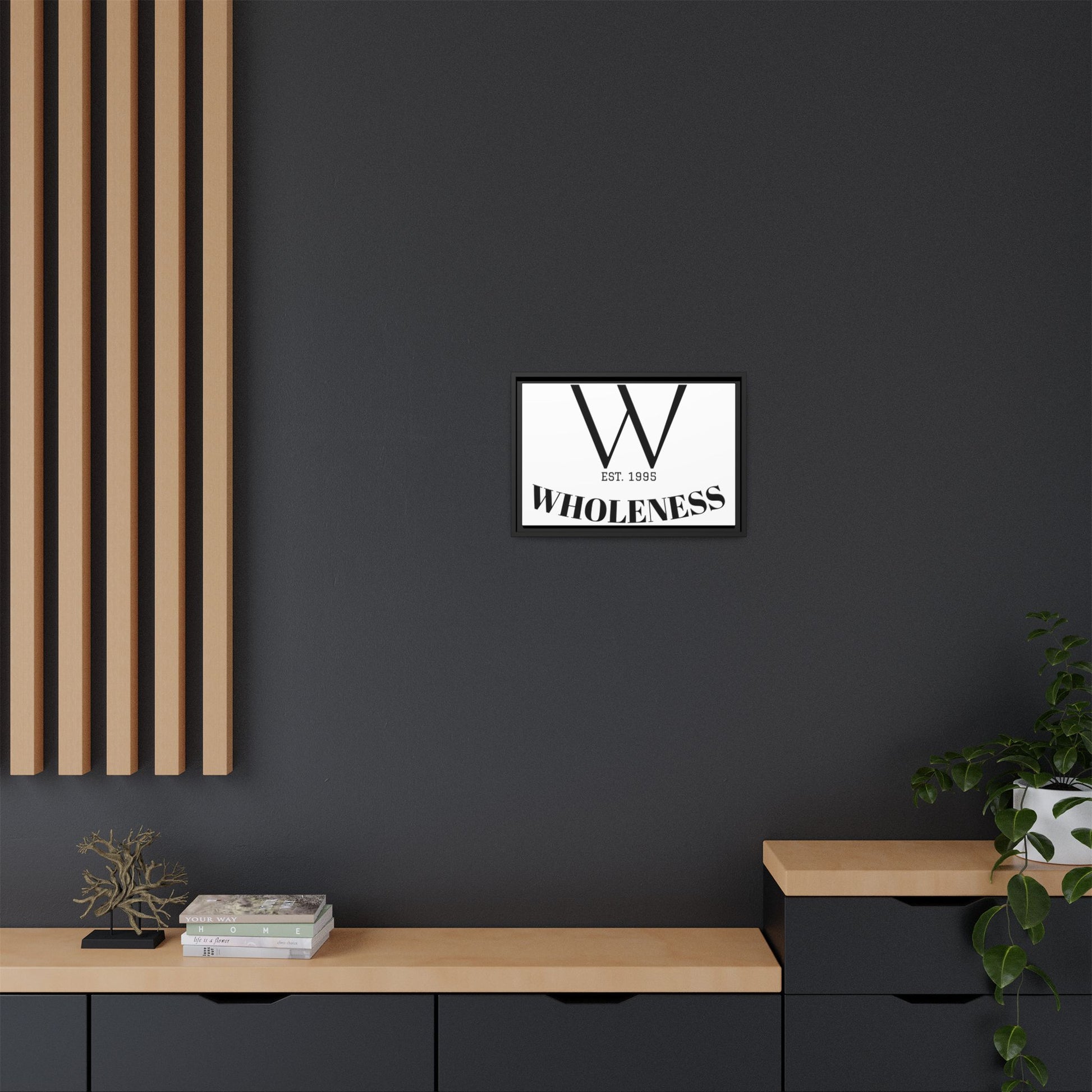 Framed Wall Art - Customizable Family name with established date Modern Home Decor, Gift for New Home