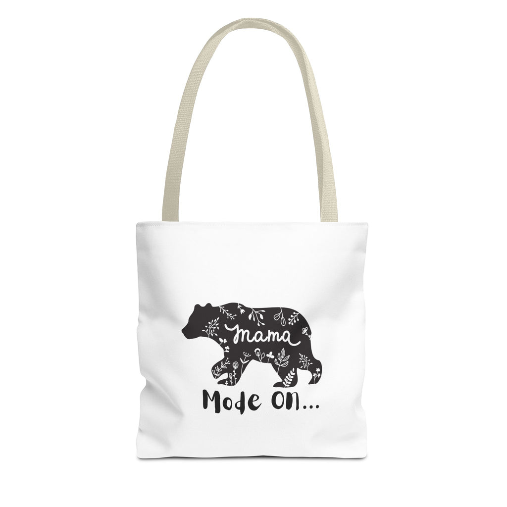 Mama Bear Tote Bag | Nature Inspired | Gift for Moms | AOP Design | Everyday Carry | Eco-Friendly Shopping Bag