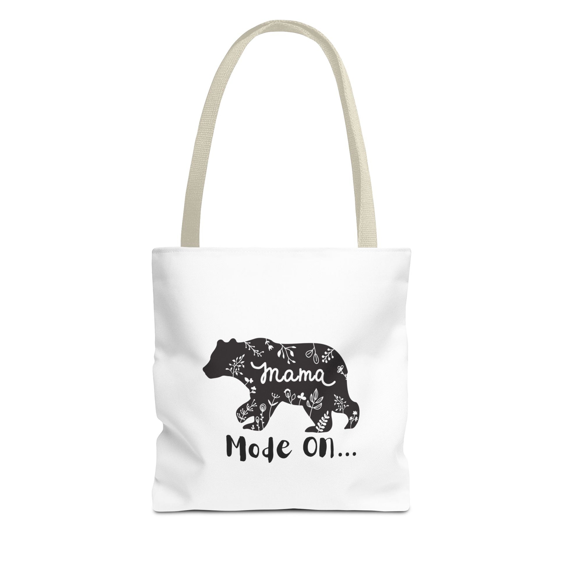 Mama Bear Tote Bag | Nature Inspired | Gift for Moms | AOP Design | Everyday Carry | Eco-Friendly Shopping Bag