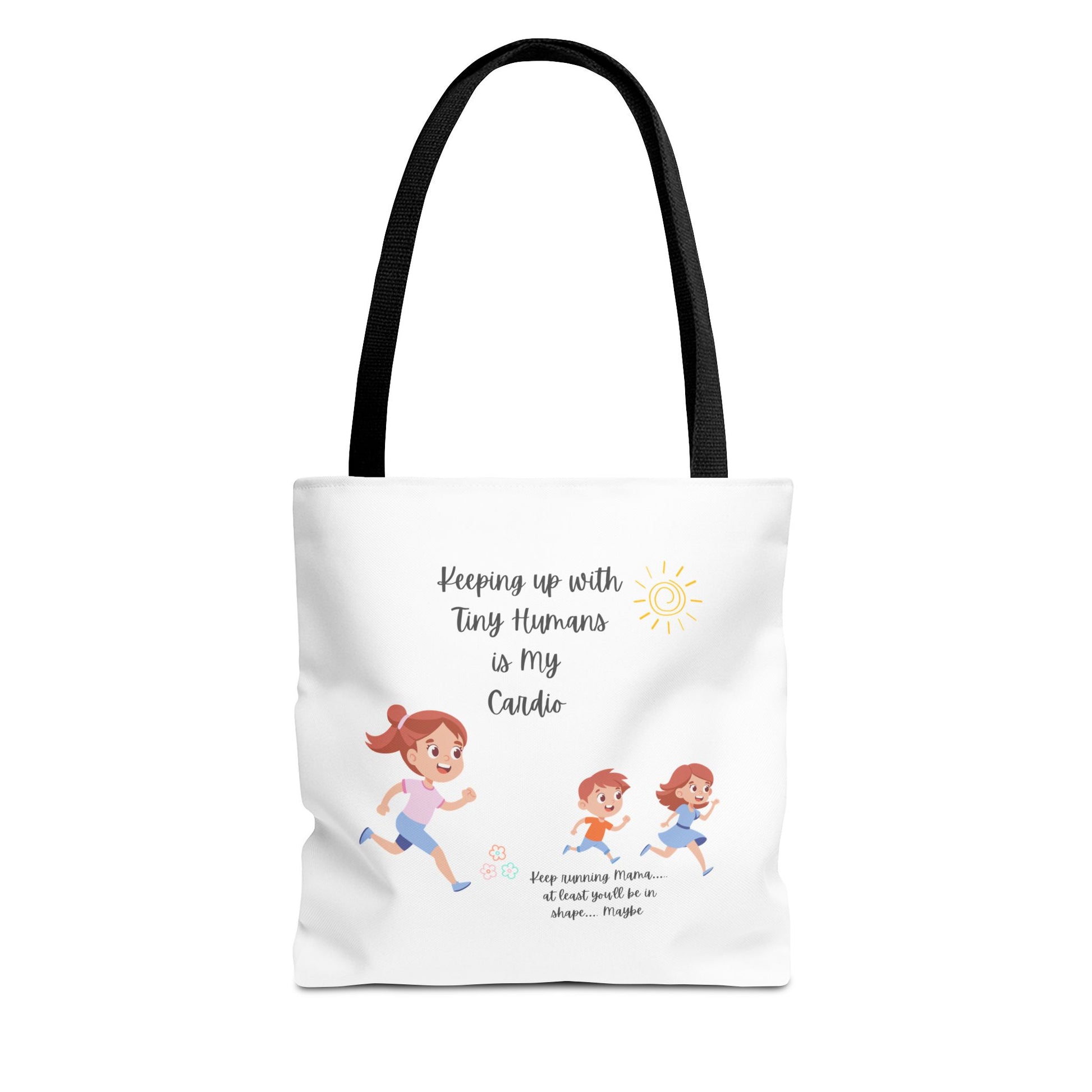 Motivational Tote Bag | Inspirational Gift for Moms | Gym Bag | Everyday Use | Running Tote | Fitness Lifestyle
