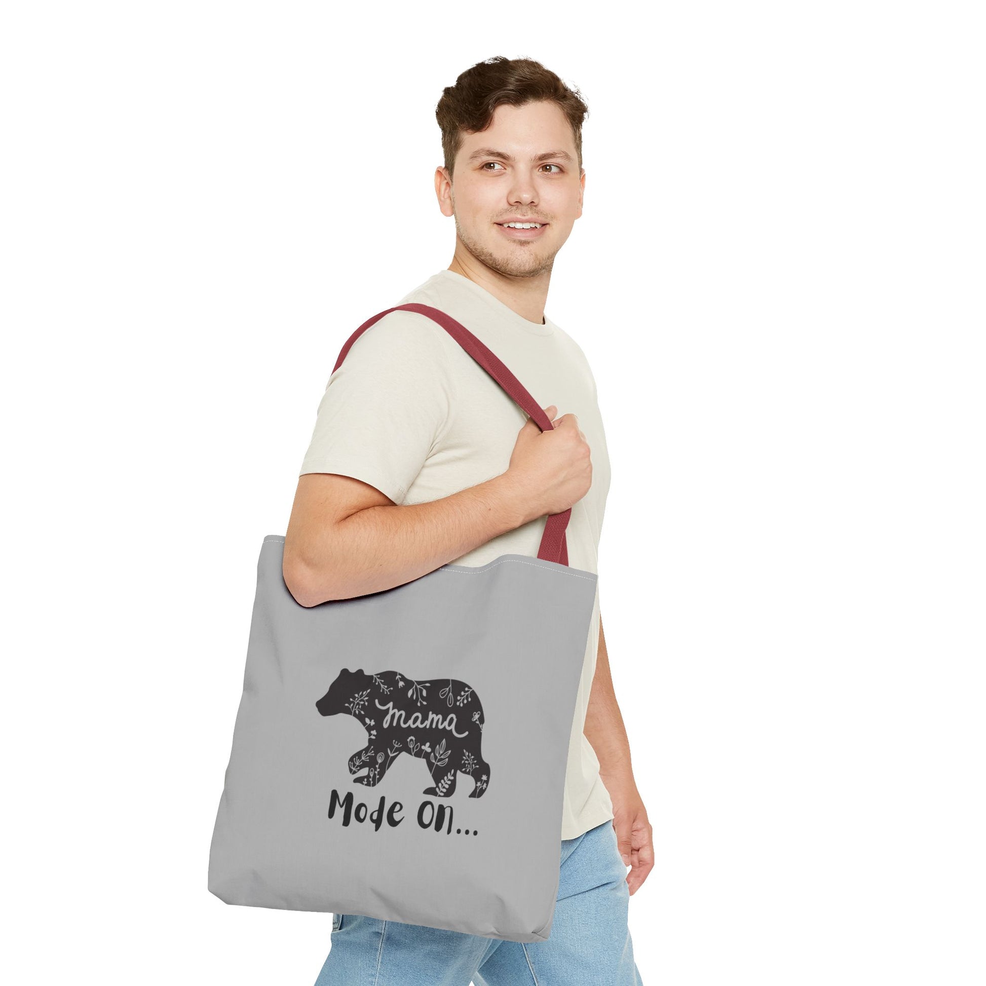 Mama Bear Tote Bag - Stylish Bag for Moms, Gift for Mothers Day, Everyday Use, Eco-Friendly, Customizable Design