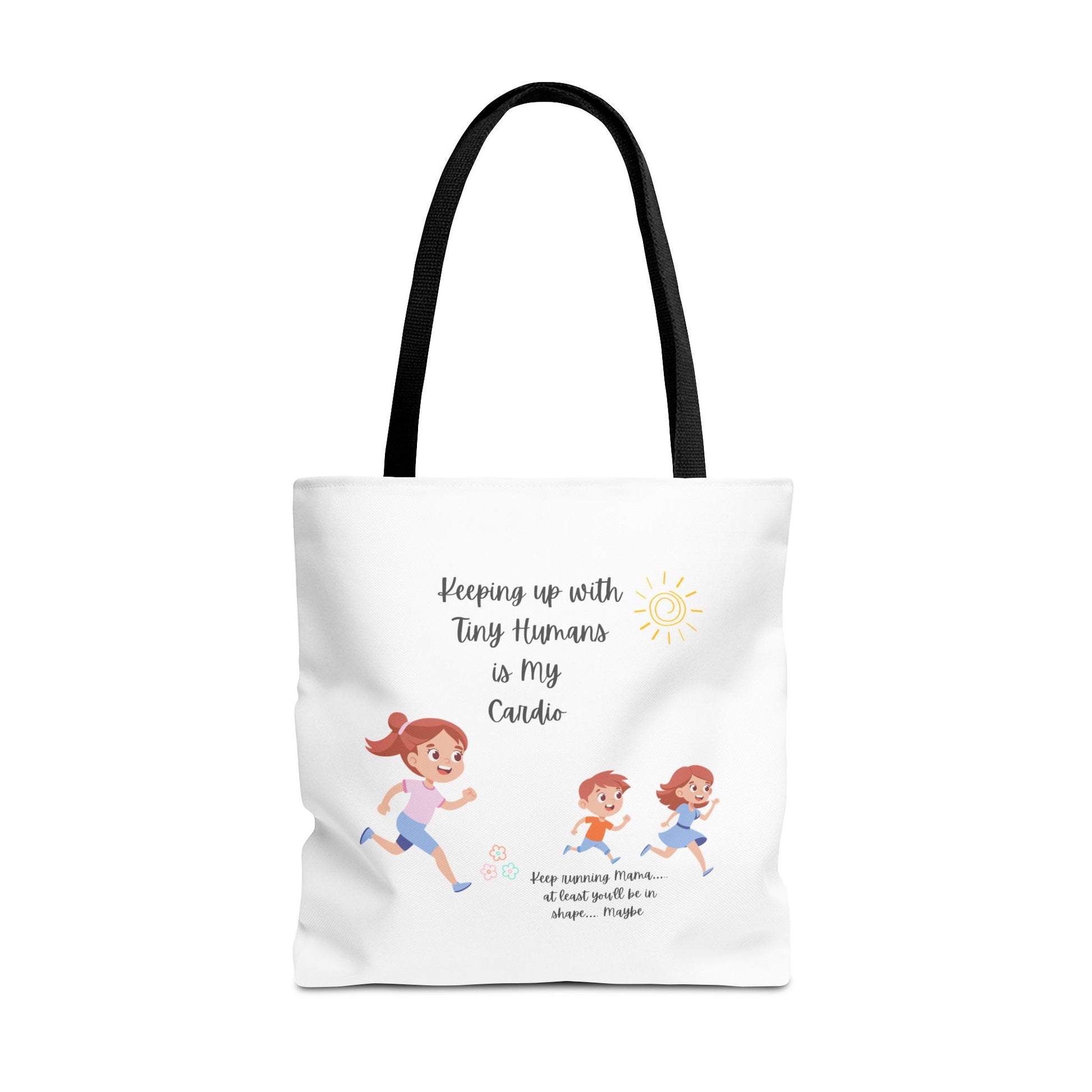 Motivational Tote Bag | Inspirational Gift for Moms | Gym Bag | Everyday Use | Running Tote | Fitness Lifestyle