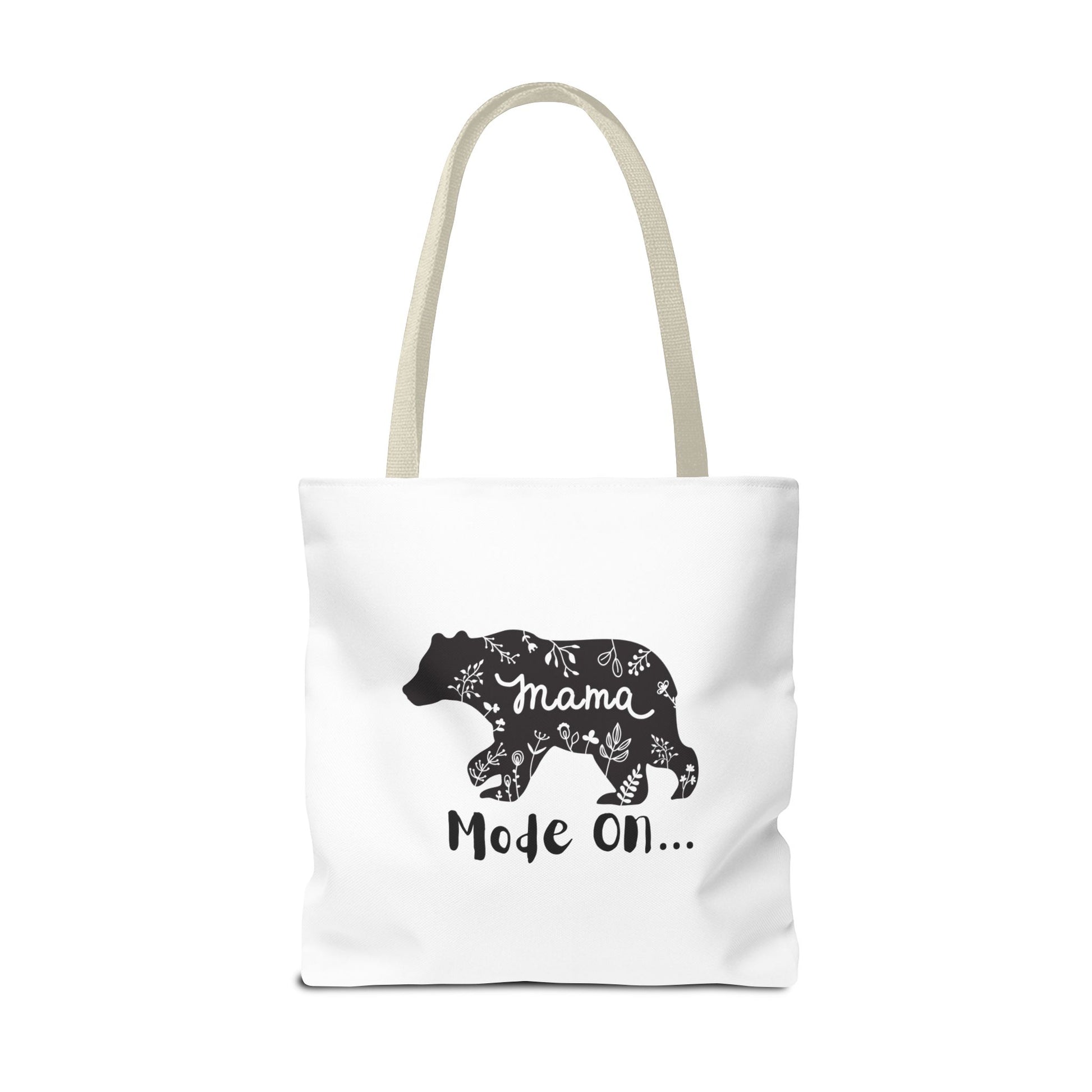 Mama Bear Tote Bag | Nature Inspired | Gift for Moms | AOP Design | Everyday Carry | Eco-Friendly Shopping Bag