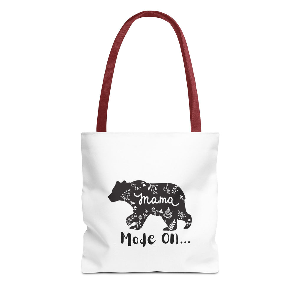 Mama Bear Tote Bag | Nature Inspired | Gift for Moms | AOP Design | Everyday Carry | Eco-Friendly Shopping Bag