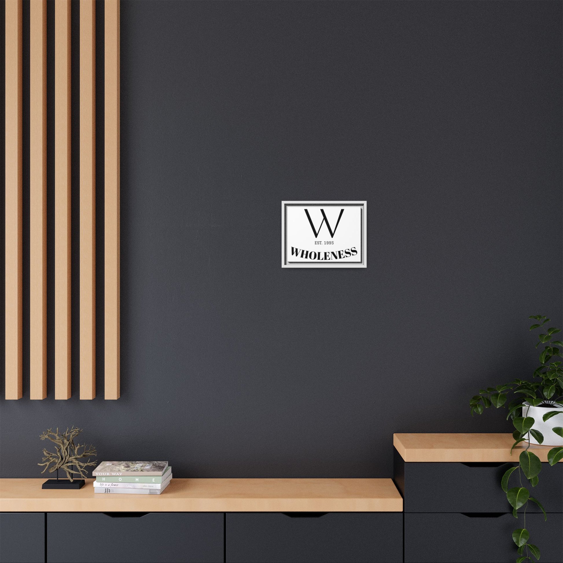 Framed Wall Art - Customizable Family name with established date Modern Home Decor, Gift for New Home