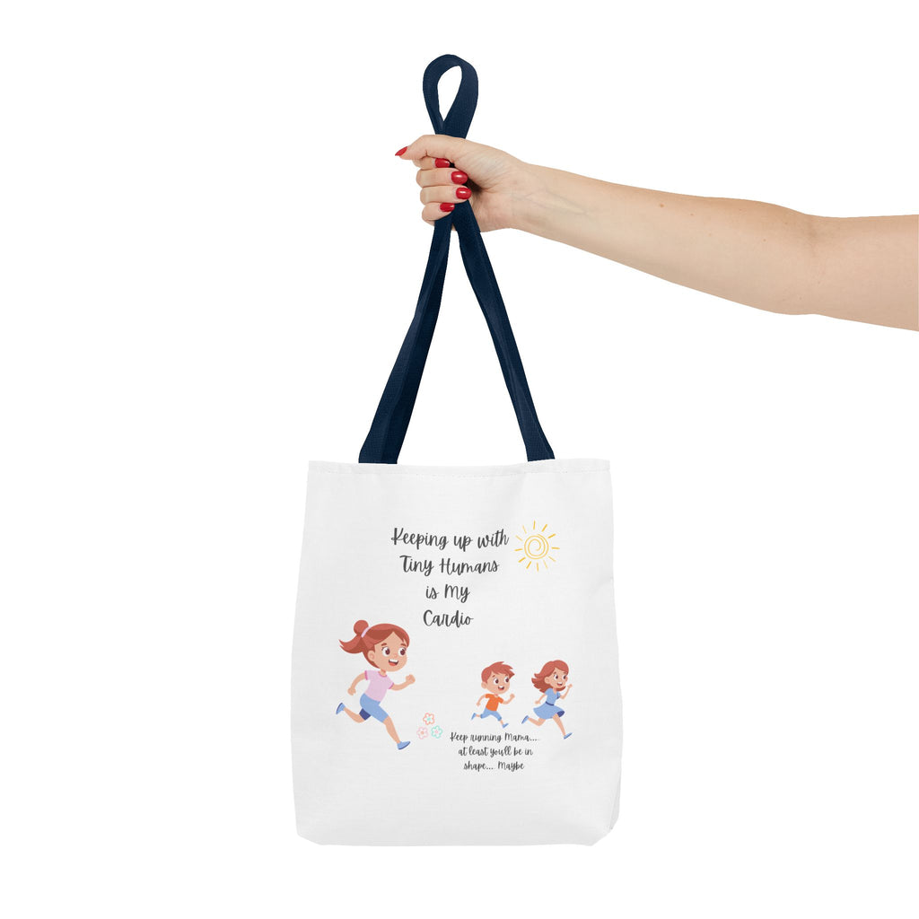 Motivational Tote Bag | Inspirational Gift for Moms | Gym Bag | Everyday Use | Running Tote | Fitness Lifestyle