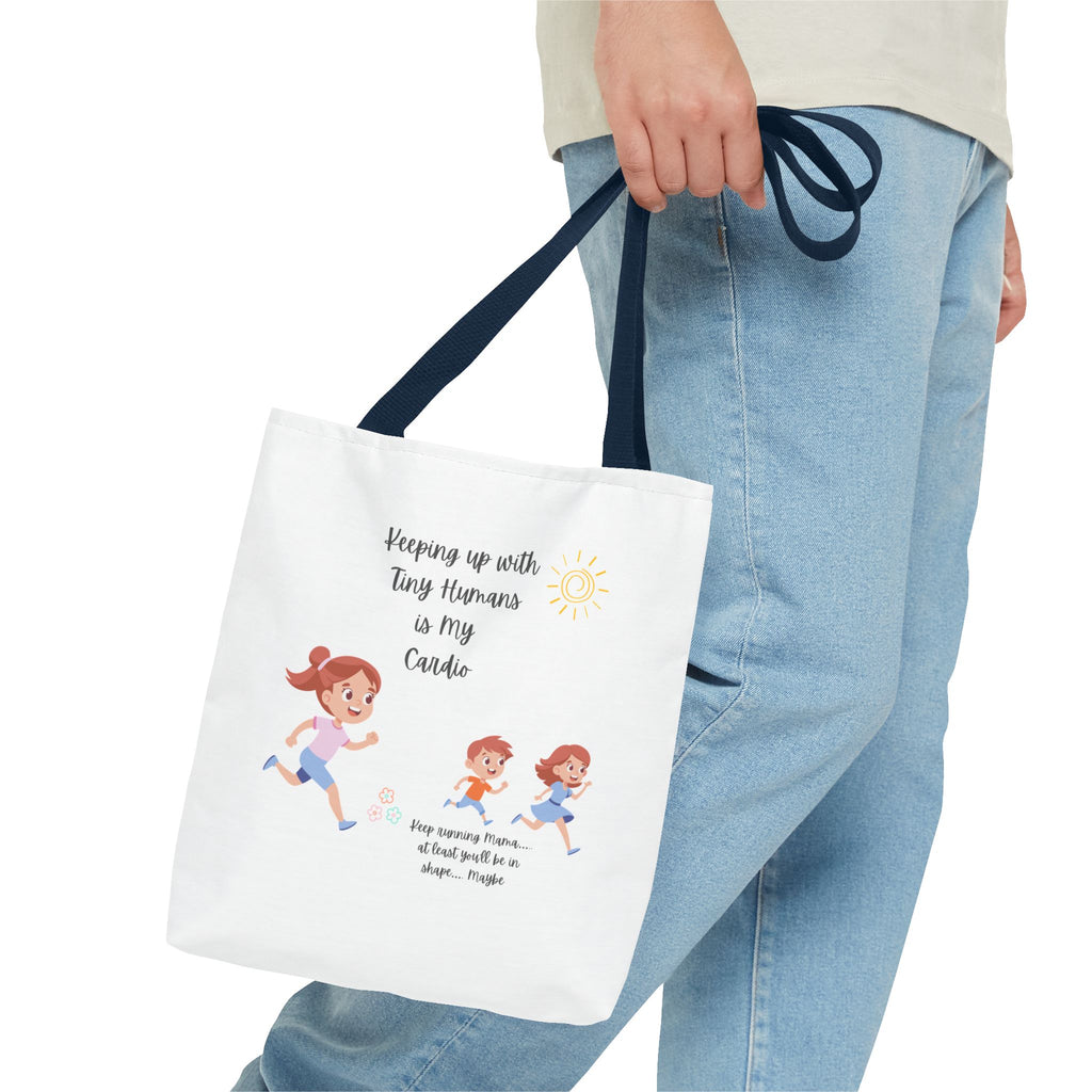 Motivational Tote Bag | Inspirational Gift for Moms | Gym Bag | Everyday Use | Running Tote | Fitness Lifestyle