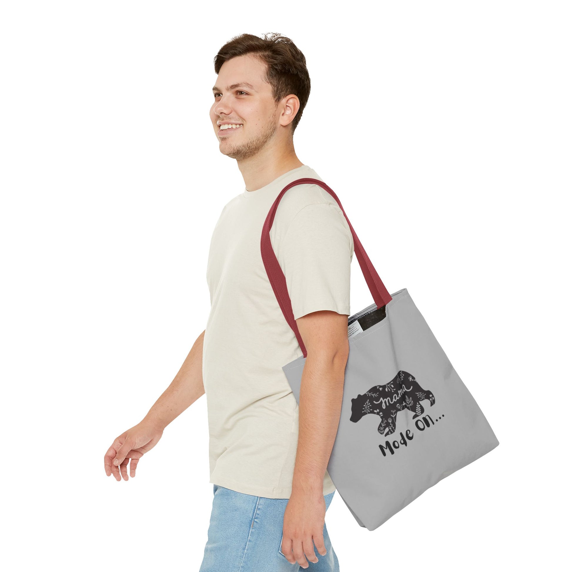 Mama Bear Tote Bag - Stylish Bag for Moms, Gift for Mothers Day, Everyday Use, Eco-Friendly, Customizable Design