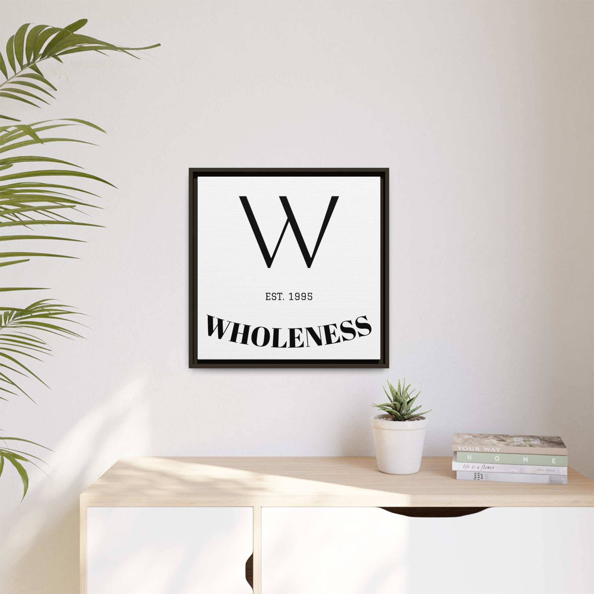 Framed Wall Art - Customizable Family name with established date Modern Home Decor, Gift for New Home