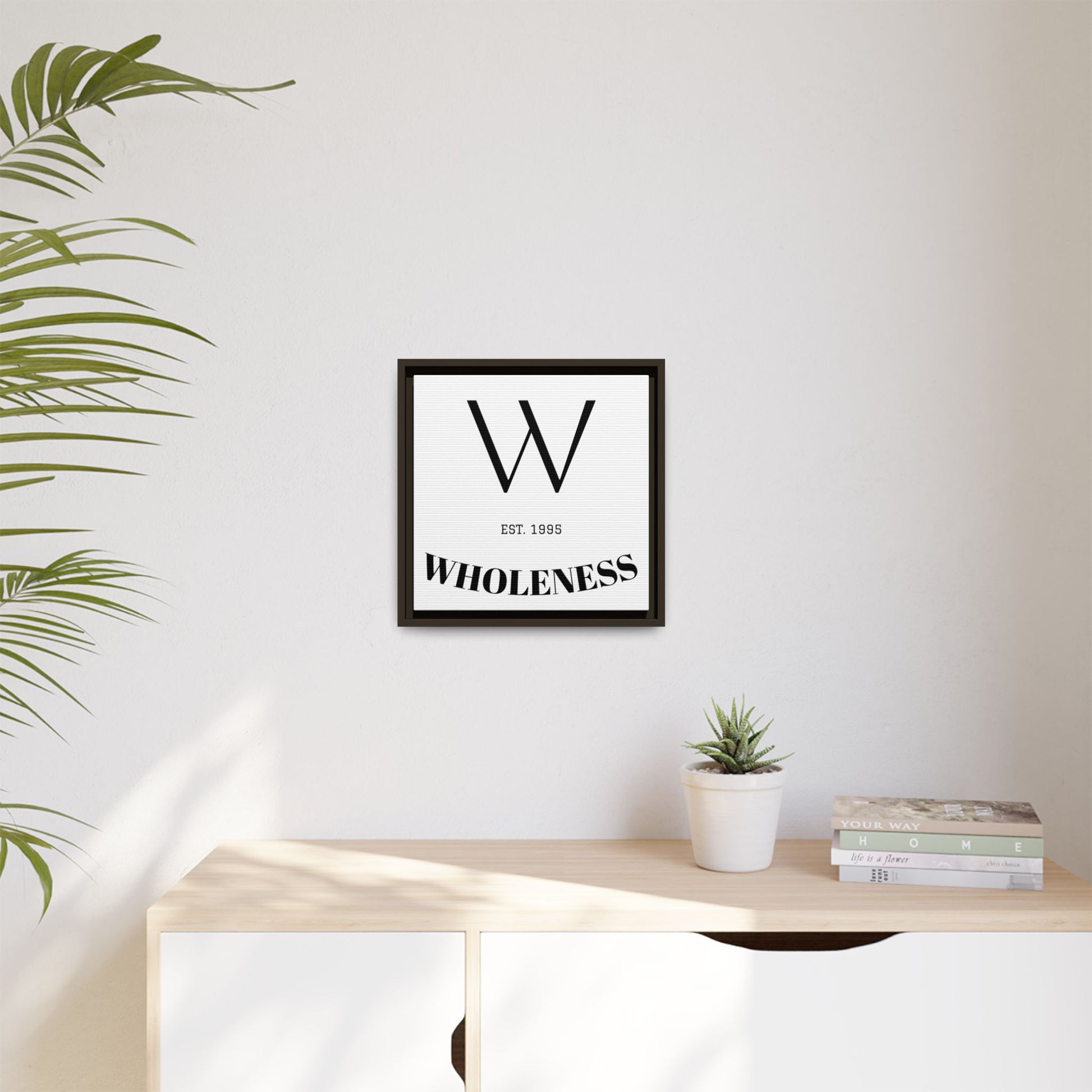 Framed Wall Art - Customizable Family name with established date Modern Home Decor, Gift for New Home