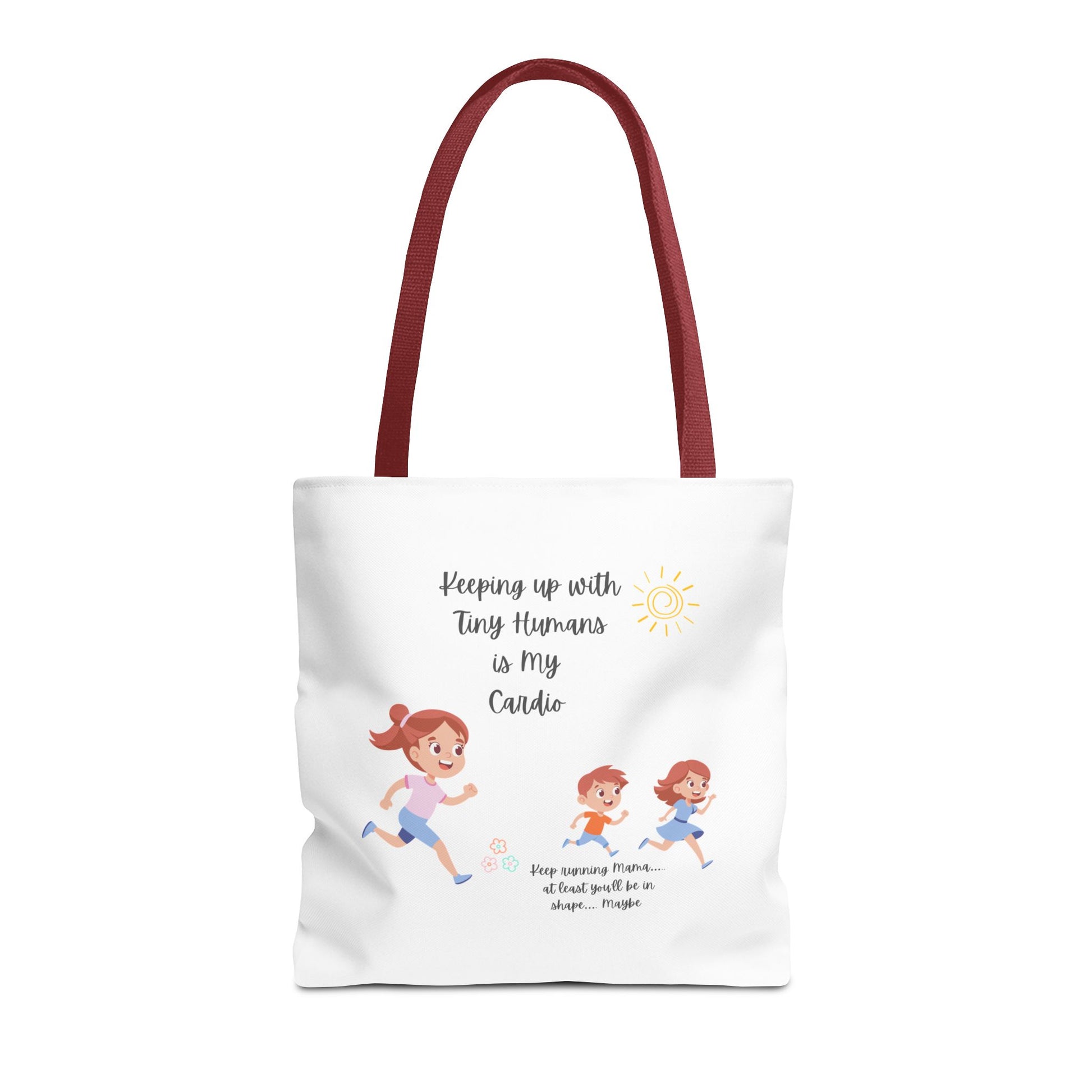 Motivational Tote Bag | Inspirational Gift for Moms | Gym Bag | Everyday Use | Running Tote | Fitness Lifestyle