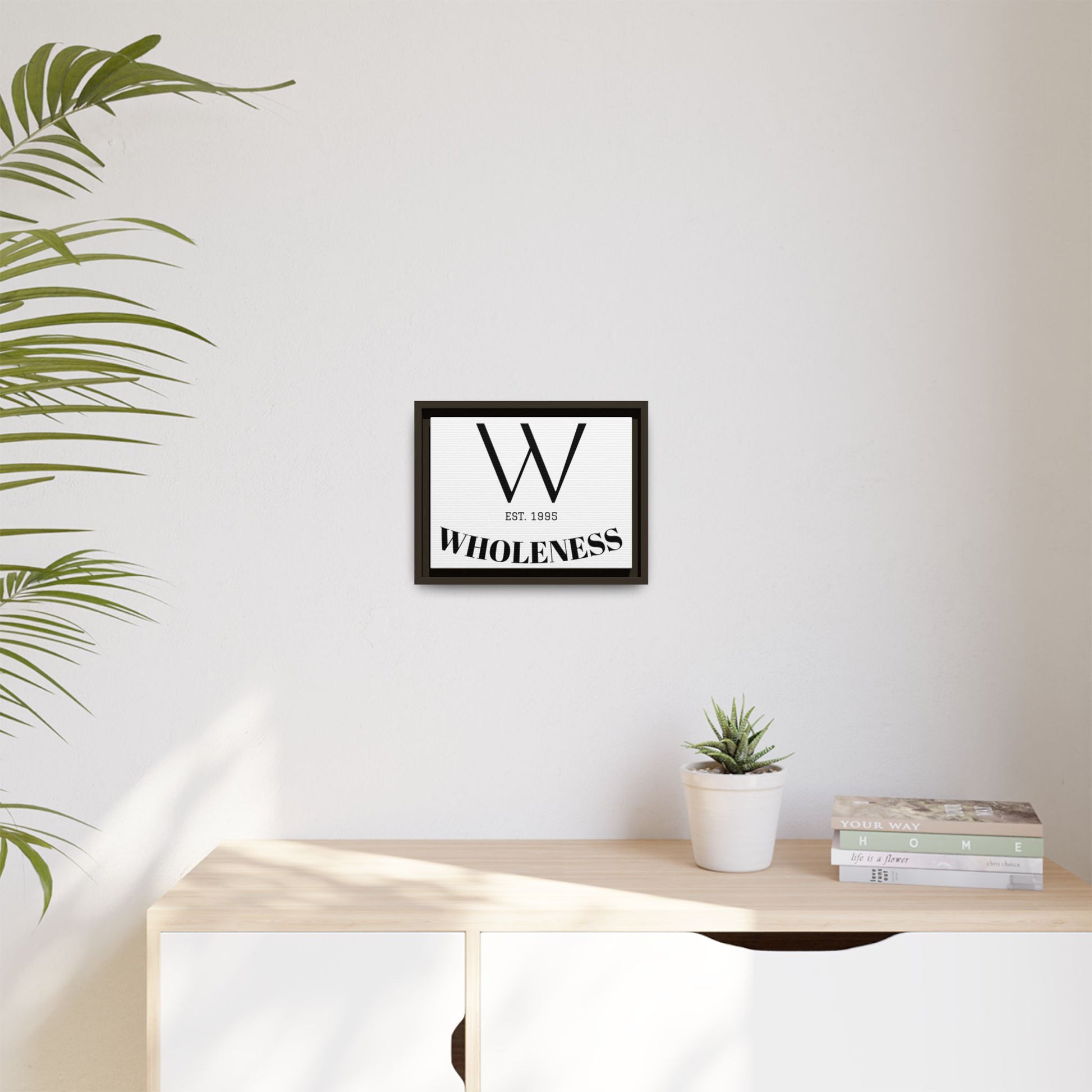 Framed Wall Art - Customizable Family name with established date Modern Home Decor, Gift for New Home
