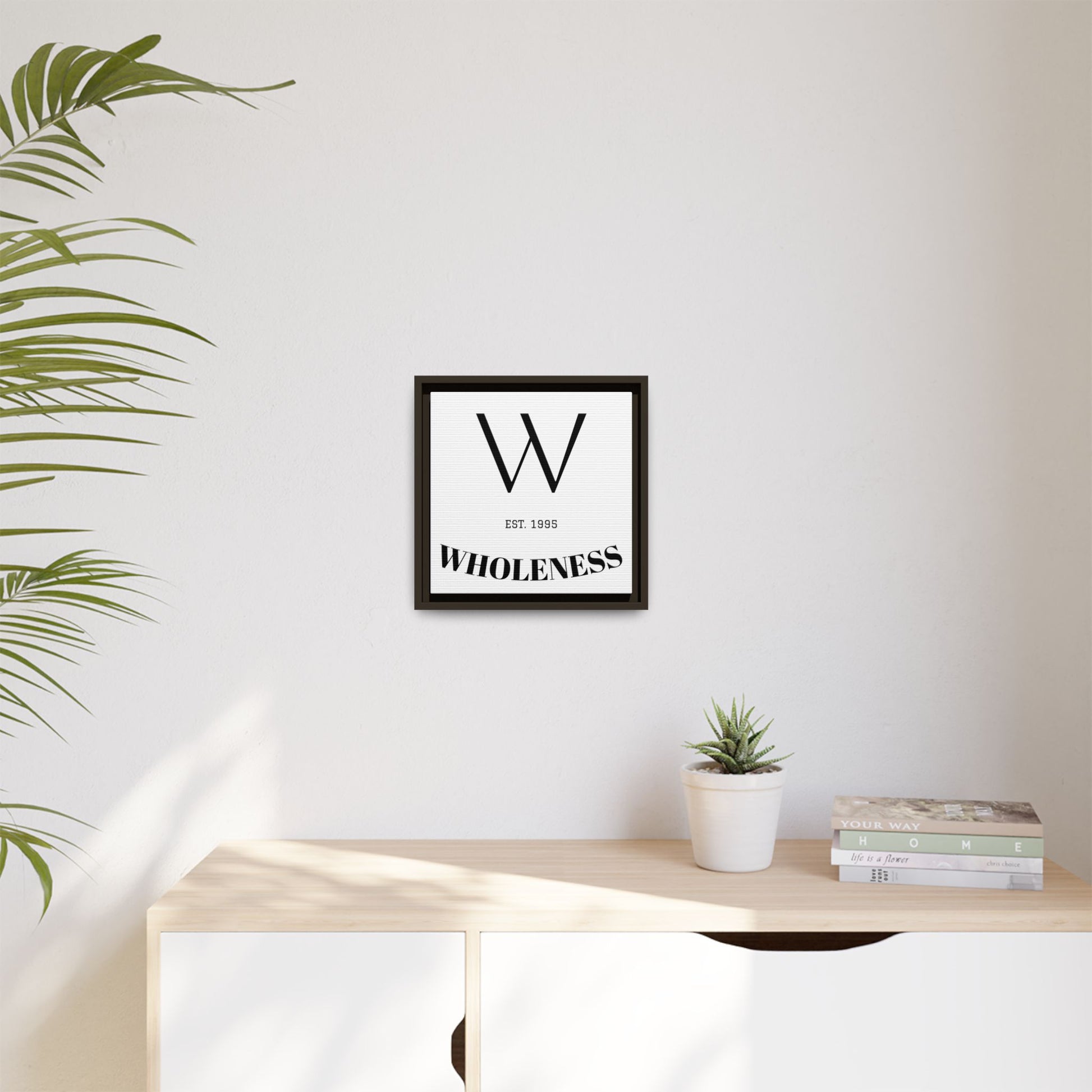 Framed Wall Art - Customizable Family name with established date Modern Home Decor, Gift for New Home