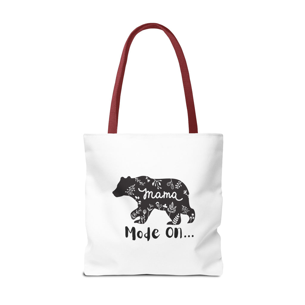 Mama Bear Tote Bag | Nature Inspired | Gift for Moms | AOP Design | Everyday Carry | Eco-Friendly Shopping Bag