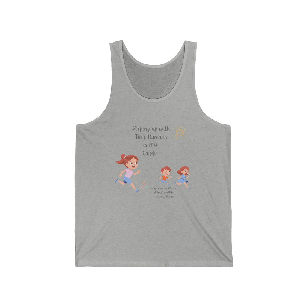 Running Motivation Jersey Tank, Fitness Apparel, Inspirational Gift, Women's Workout Top, Cute Activewear, Summer Festival Shirt