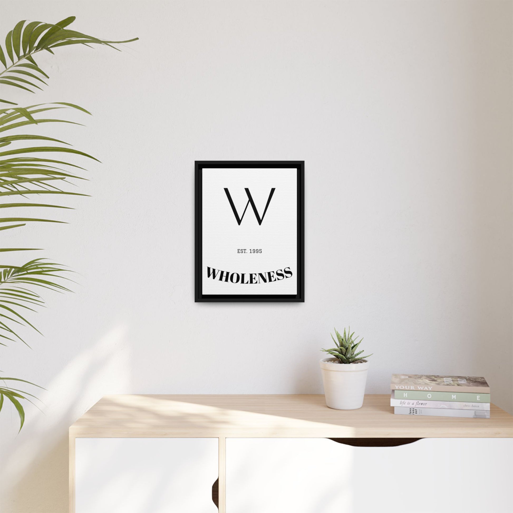 Framed Wall Art - Customizable Family name with established date Modern Home Decor, Gift for New Home