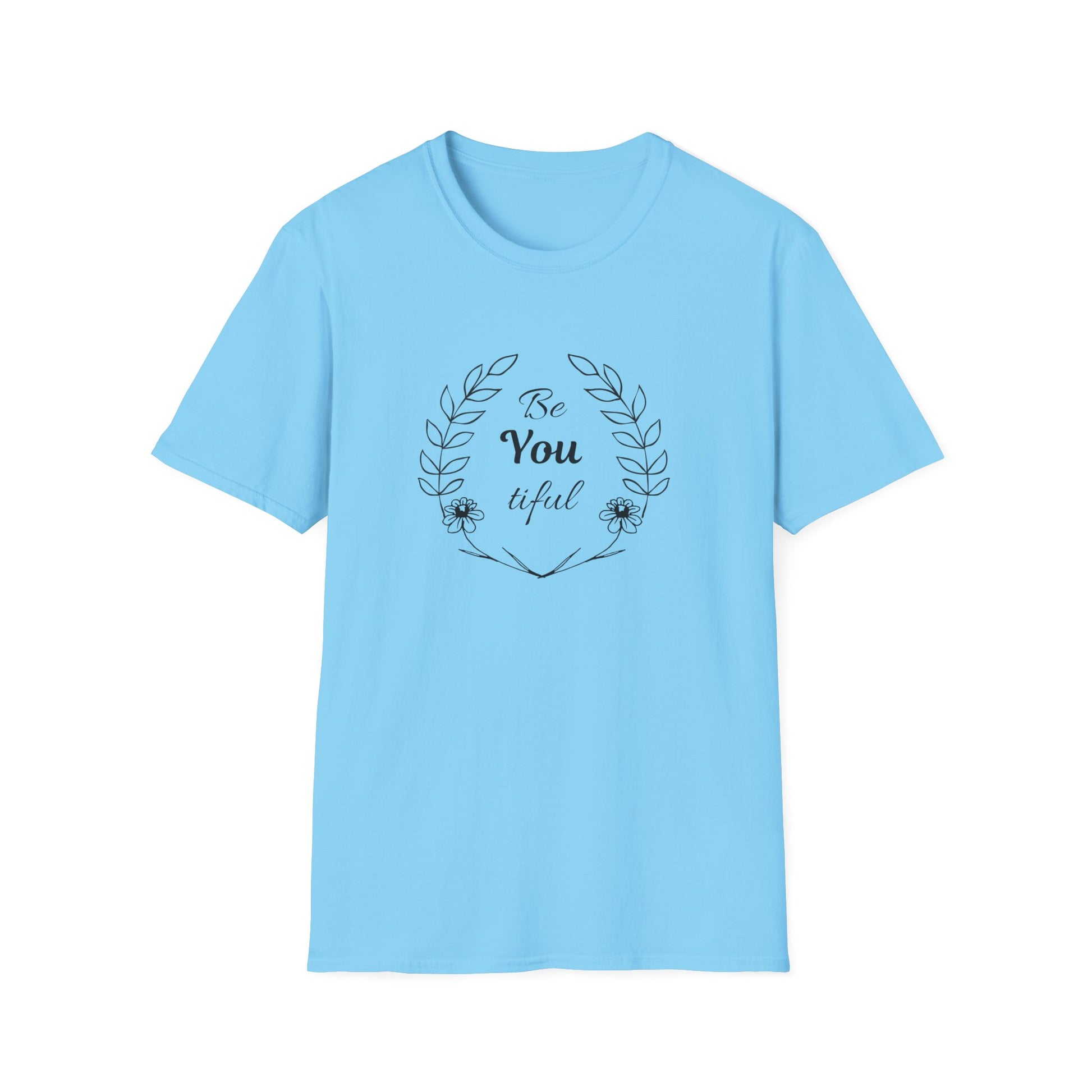 Unisex Softstyle T-Shirt - Be You, Feel Confident, Casual Wear, Gift for Friends, Self-Love Reminder, Summer Fashion