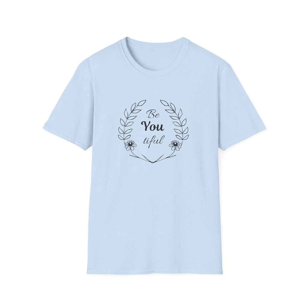 Unisex Softstyle T-Shirt - Be You, Feel Confident, Casual Wear, Gift for Friends, Self-Love Reminder, Summer Fashion